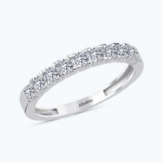 Half Eternity Gold Ring
