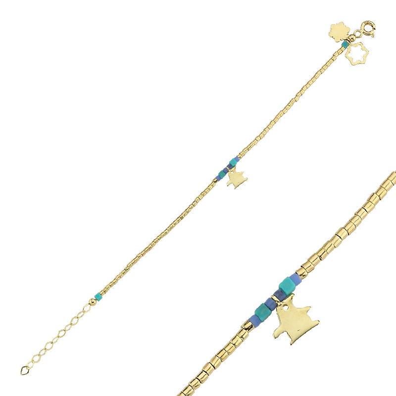 Kinder Pinguin Goldarmband