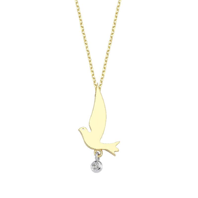 Bird Gold Necklace