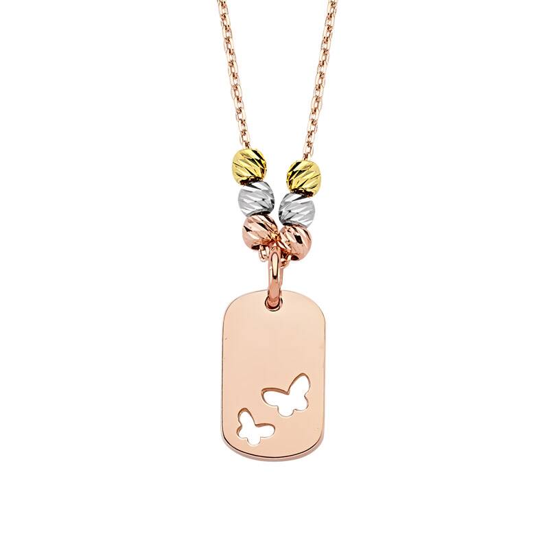 Butterfly Gold Necklace