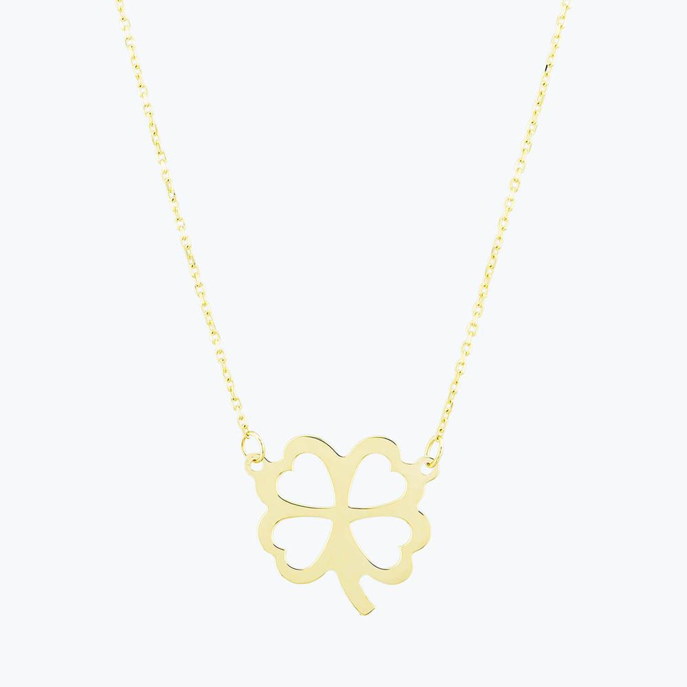 Clover Gold Necklace