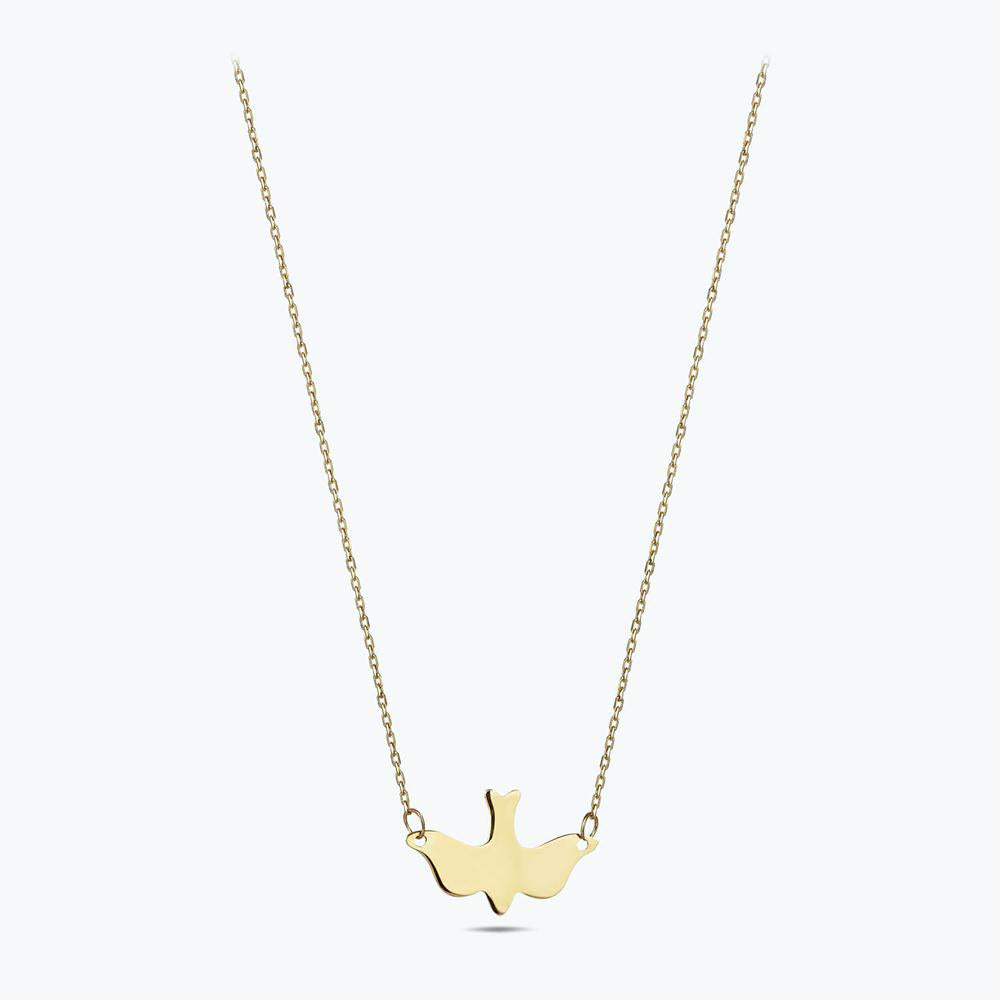Swallow Gold Necklace