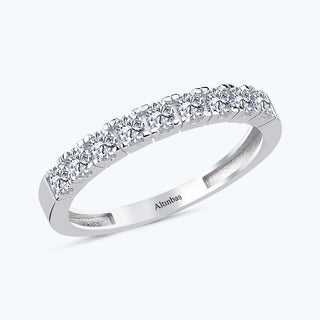 Half Eternity Gold Ring