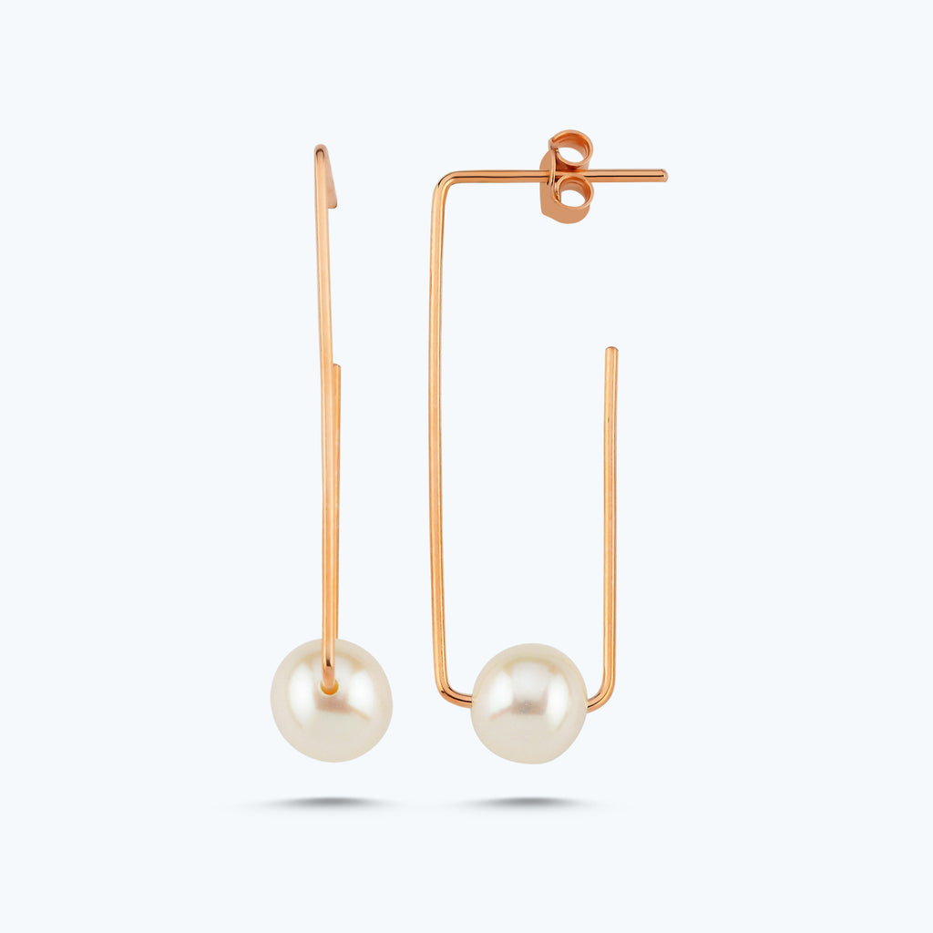 Pearl Gold Earrings