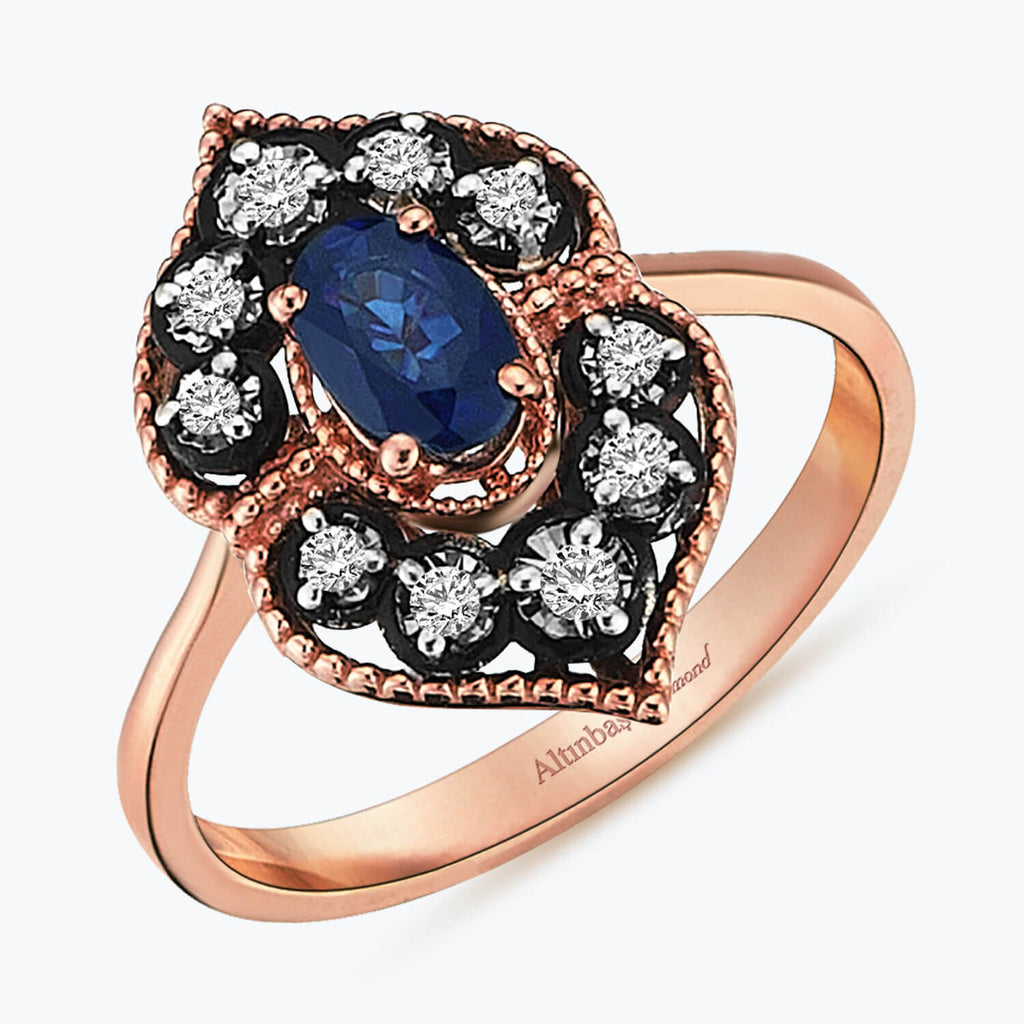 Sapphire Diamaond Ring